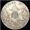 Image 1 : 1861 3 Cent Silver CLOSELY UNCIRCULATED