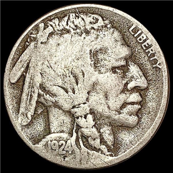 1924 Buffalo Nickel LIGHTLY CIRCULATED