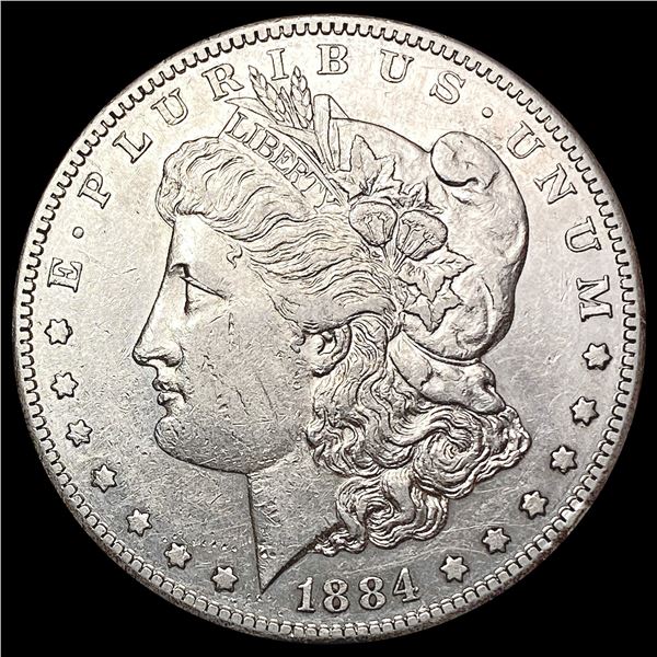 1884-S Morgan Silver Dollar CLOSELY UNCIRCULATED