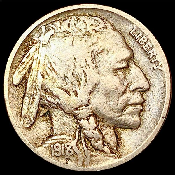 1918 Buffalo Nickel CLOSELY UNCIRCULATED