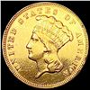 Image 1 : 1878 $3 Gold Piece HIGH GRADE