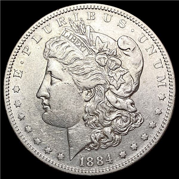1884-S Morgan Silver Dollar CLOSELY UNCIRCULATED