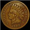 1908-S Indian Head Cent NICELY CIRCULATED