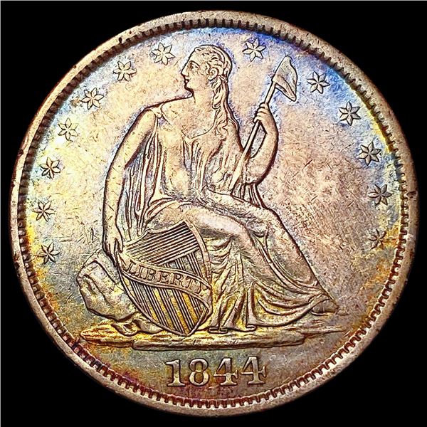 1844-O Seated Liberty Half Dollar CLOSELY UNCIRCULATED
