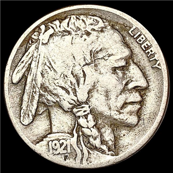 1921 Buffalo Nickel LIGHTLY CIRCULATED