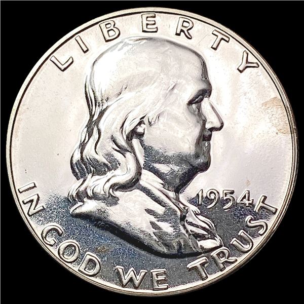 1954 Franklin Half Dollar GEM PROOF