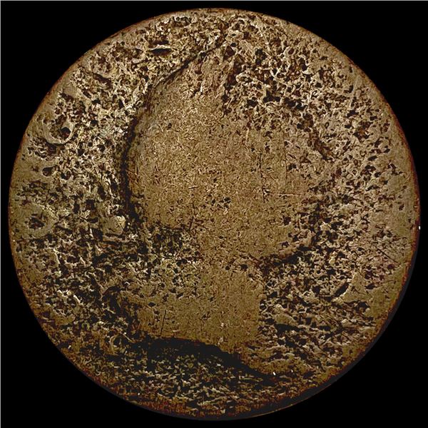 1783 Virginia Colonial Half Penny NICELY CIRCULATED