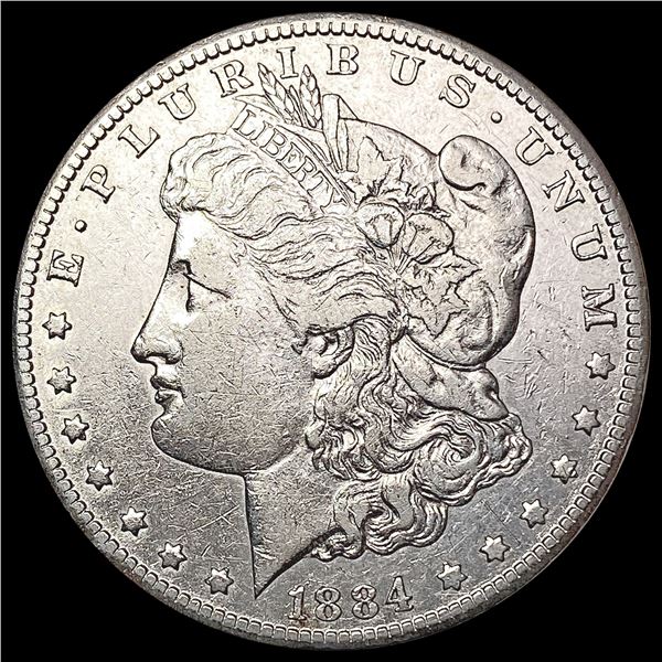1884-CC Morgan Silver Dollar NEARLY UNCIRCULATED