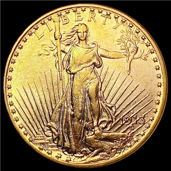 1913-D $20 Gold Double Eagle UNCIRCULATED