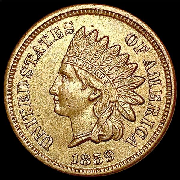 1859 Indian Head Cent CHOICE AU