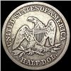 Image 2 : 1843 Seated Liberty Half Dollar NICELY CIRCULATED
