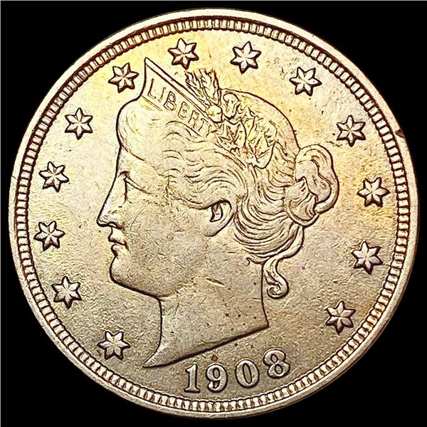 1908 Liberty Victory Nickel CLOSELY UNCIRCULATED