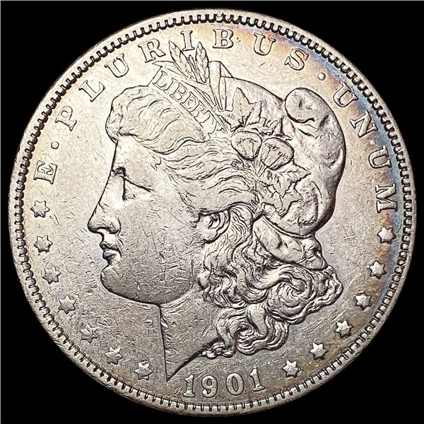 1901 Morgan Silver Dollar CLOSELY UNCIRCULATED