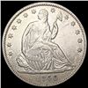 Image 1 : 1866 Motto Seated Liberty Half Dollar CLOSELY UNCIRCULATED