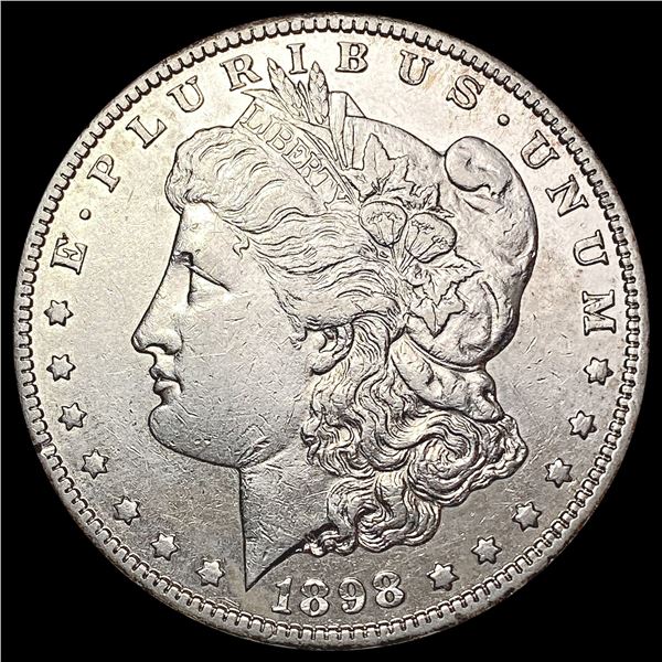 1898-S Morgan Silver Dollar CLOSELY UNCIRCULATED