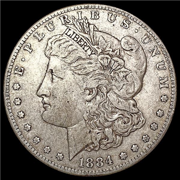 1884-S Morgan Silver Dollar LIGHTLY CIRCULATED