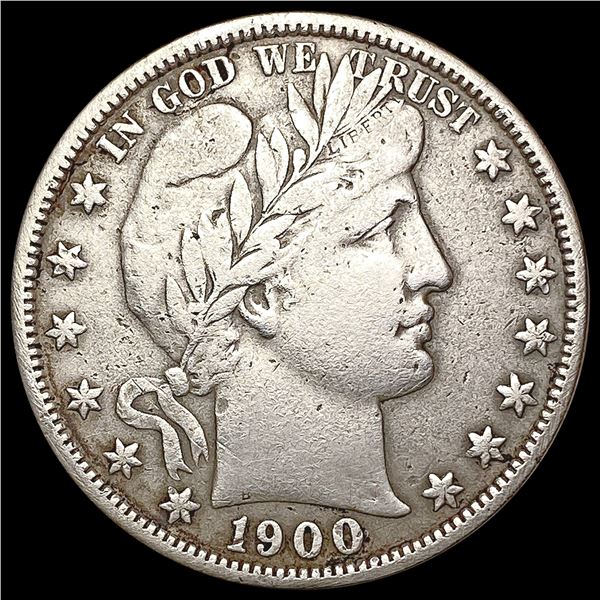 1900-S Barber Half Dollar CLOSELY UNCIRCULATED