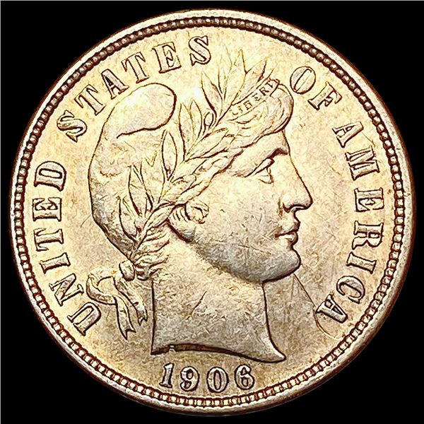 1906-S Barber Dime UNCIRCULATED