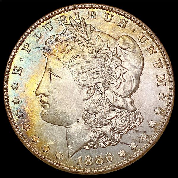 1886 Morgan Silver Dollar CHOICE BU