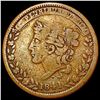 Image 1 : 1841 Mint Drop Hard Times Token NICELY CIRCULATED