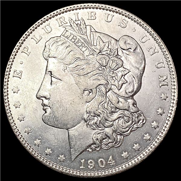 1904-O Morgan Silver Dollar CLOSELY UNCIRCULATED