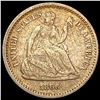 1866 Seated Liberty Half Dime LIGHTLY CIRCULATED