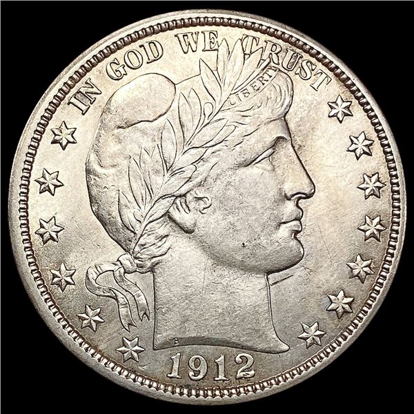 1912 Barber Half Dollar CHOICE BU