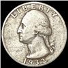 1932-S Washington Silver Quarter LIGHTLY CIRCULATED