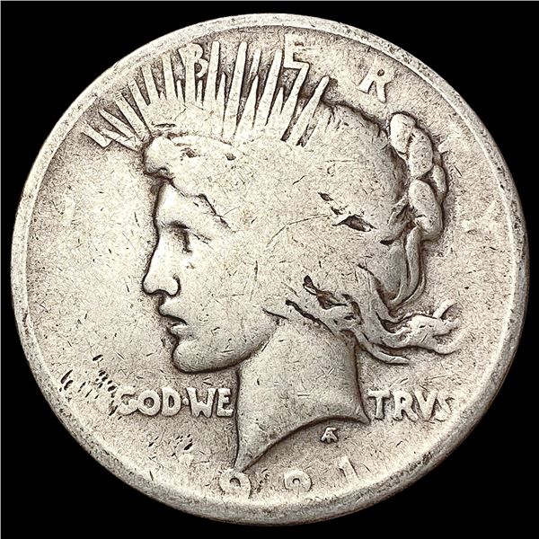 1921 Silver Peace Dollar NICELY CIRCULATED