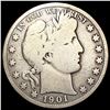 1901-S Barber Half Dollar NICELY CIRCULATED