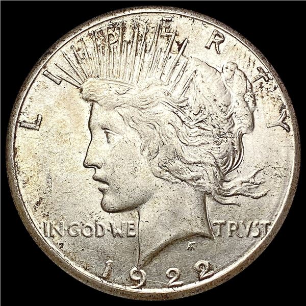 1922-S Silver Peace Dollar CLOSELY UNCIRCULATED
