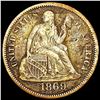 1869-S Seated Liberty Dime LIGHTLY CIRCULATED