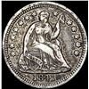 1841 Seated Liberty Half Dime LIGHTLY CIRCULATED