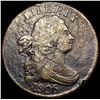 Image 1 : 1806 Draped Bust Half Cent NICELY CIRCULATED