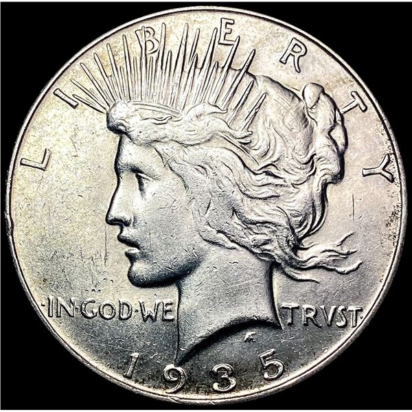 1935-S Silver Peace Dollar CLOSELY UNCIRCULATED