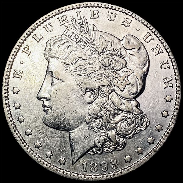 1893 Morgan Silver Dollar CLOSELY UNCIRCULATED