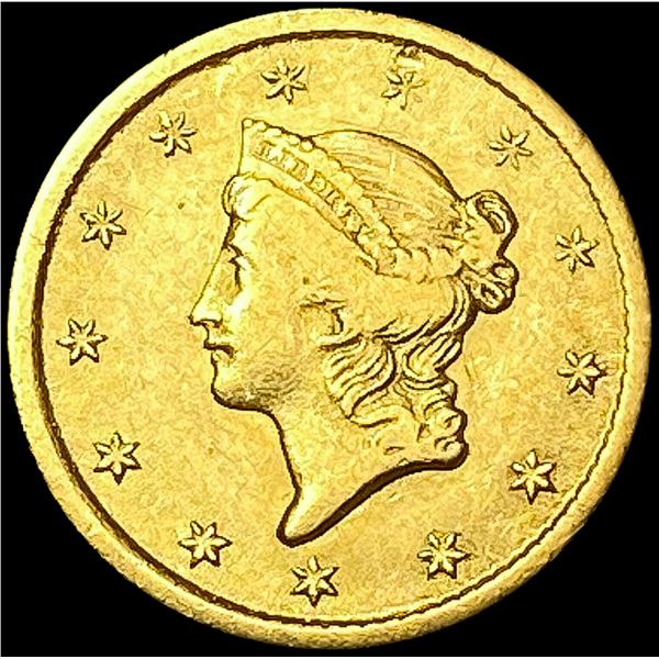 1852-O Rare Gold Dollar CHOICE AU