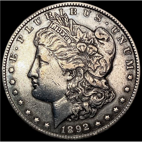 1892-CC Morgan Silver Dollar CLOSELY UNCIRCULATED
