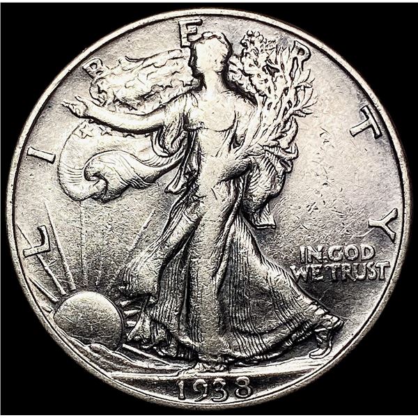 1938-D Walking Liberty Half Dollar CLOSELY UNCIRCULATED