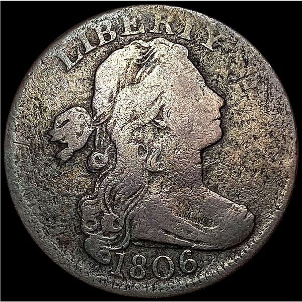 1806 S-270 Draped Bust Large Cent NICELY CIRCULATED