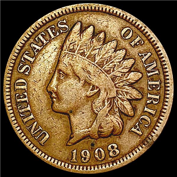 1908-S Indian Head Cent NEARLY UNCIRCULATED