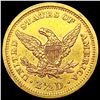 Image 2 : 1861 $2.50 Gold Quarter Eagle CLOSELY UNCIRCULATED