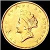Image 1 : 1855 Ty2 Type 2 Dollar HIGH GRADE