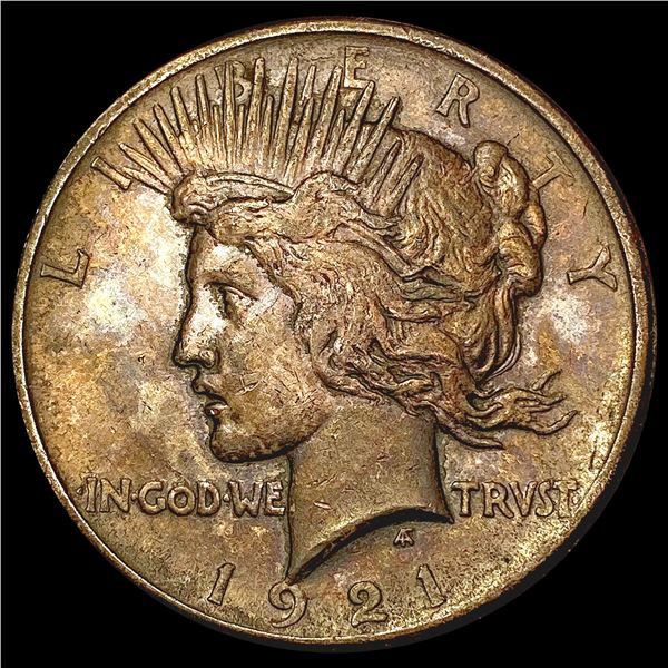 1921 Silver Peace Dollar CLOSELY UNCIRCULATED