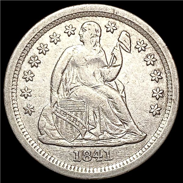 1841-O Seated Liberty Dime CLOSELY UNCIRCULATED