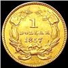 Image 2 : 1857 Type 3 Dollar UNCIRCULATED