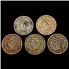 [5] 1827-1850 Coronet and Braided Hair Large Cents HIGH GRADE