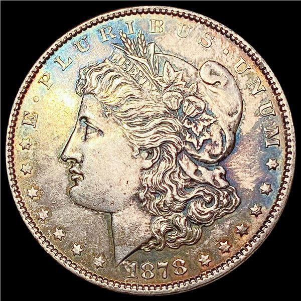 1878 Morgan Silver Dollar CLOSELY UNCIRCULATED