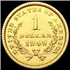 Image 2 : 1849 Type 1 Dollar CLOSELY UNCIRCULATED