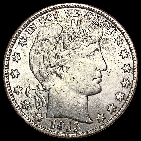 1913-S Barber Half Dollar HIGH GRADE